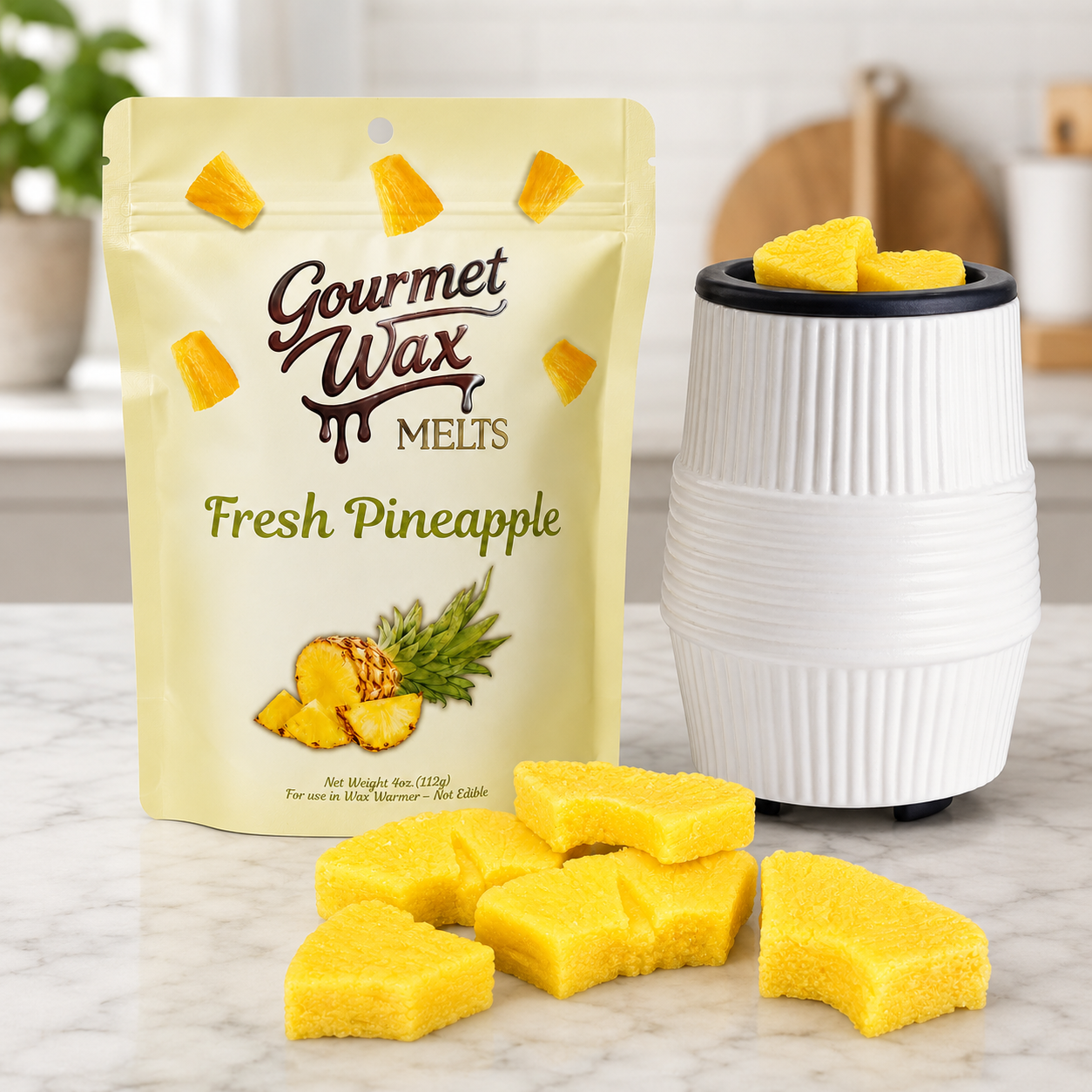 Fresh Pineapple Wax Melts / 4 oz.