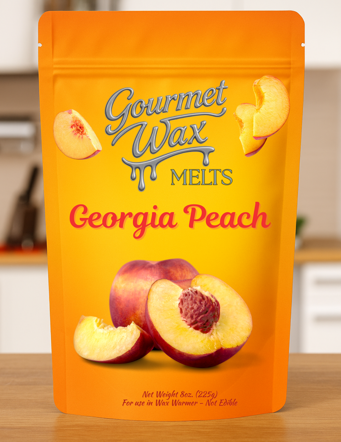 Georgia Peach Wax Melts / 4 oz. / 8 oz.