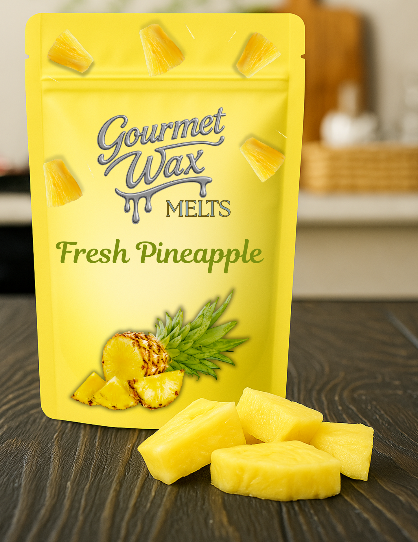 Fresh Pineapple Wax Melts / 4 oz. / 8 oz.