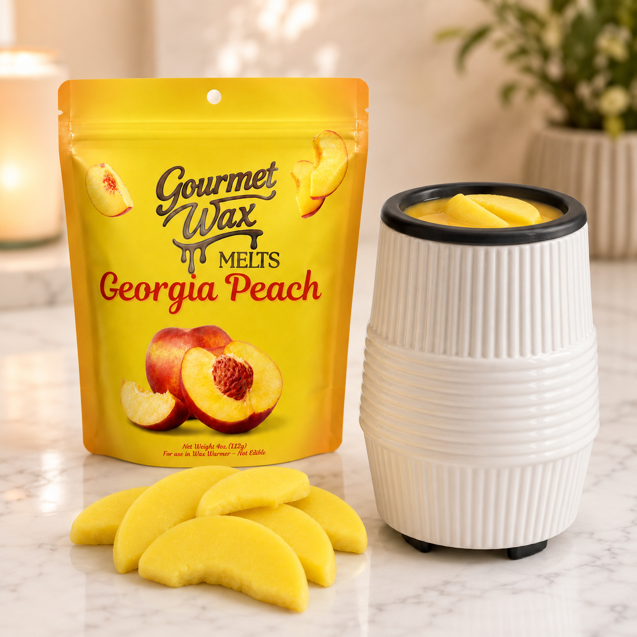 Georgia Peach Wax Melts / 4 oz.