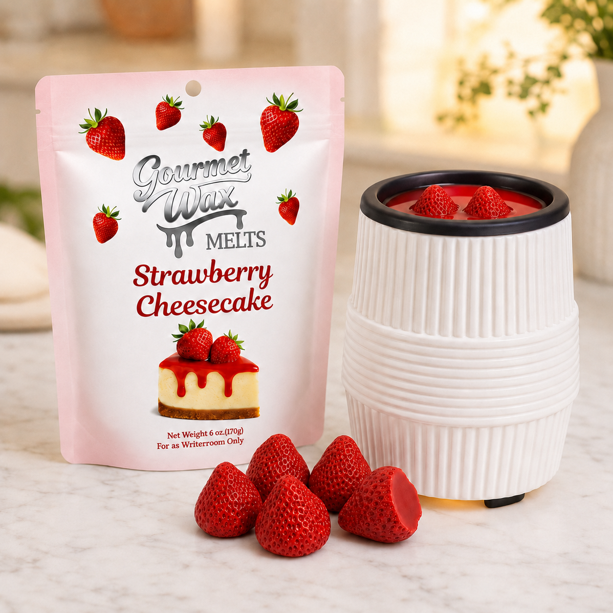 Strawberry Cheesecake Wax Melts / 4 oz.