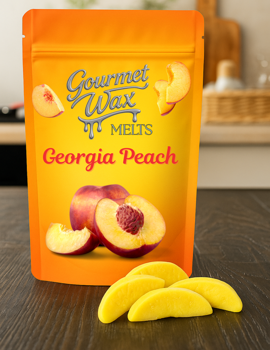 Georgia Peach Wax Melts / 4 oz. / 8 oz.